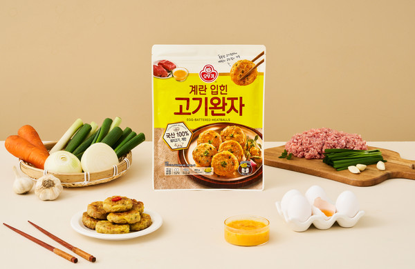 ▲오뚜기 계란 입힌 고기완자
