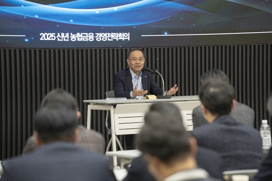 ▲ 이찬우 농협금융지주 회장