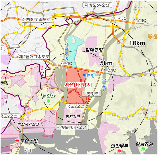 ▲에코델타시티 사업부지 예상도