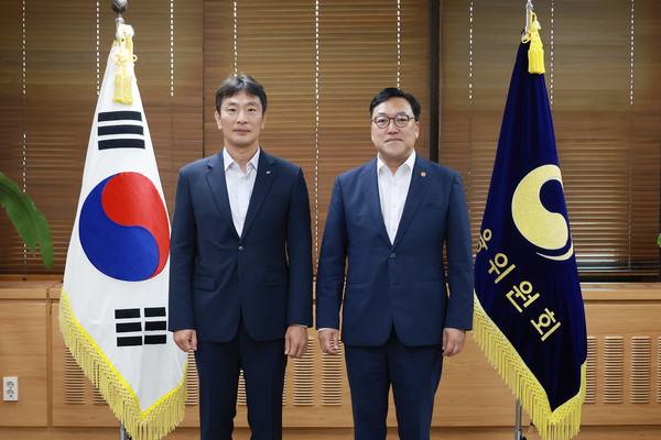 ▲김병환 금융위원장(오른쪽)과 이복현 금융감독원장