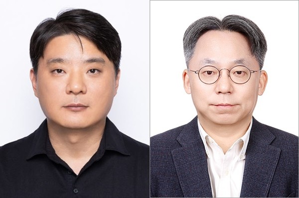 ▲(왼쪽부터)김진혁 LX홀딩스 CHO(전무), 최성관 LX홀딩스 CFO(전무). 사진=LX홀딩스