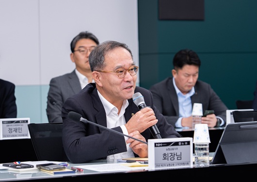 ▲ 이찬우 농협금융지주 회장