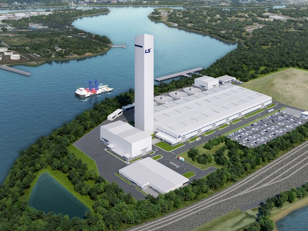 ▲LS전선 미국 자회사 LS그린링크의 미국 버지니아주 공장 조감도