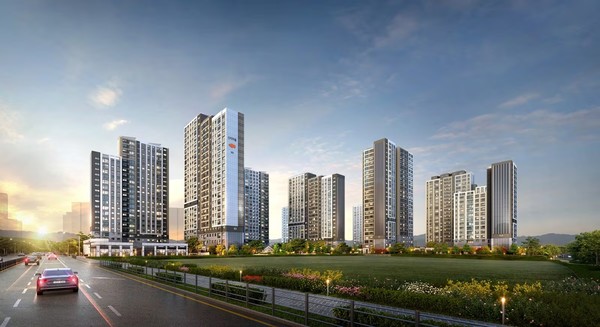 ▲'e편한세상 내포 에듀플라츠' 투시도