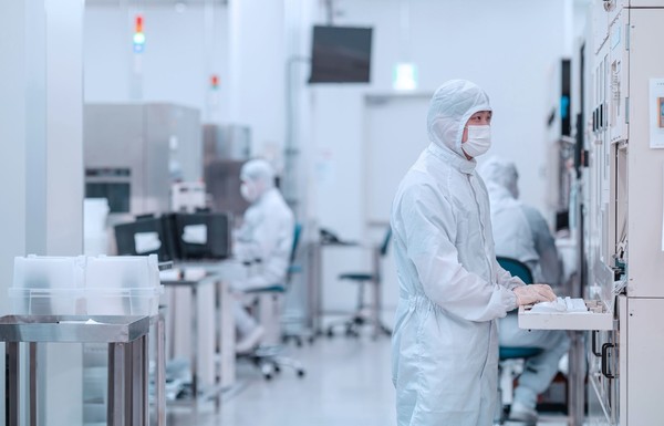 ▲SK에코플랜트 자회사로 편입이 완료된 SK머티리얼즈퍼포먼스 포토소재 사업 연구실 전경