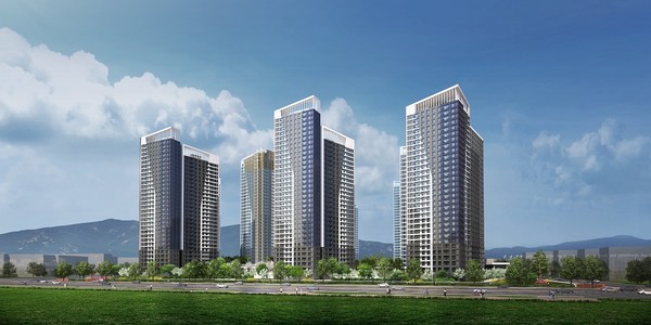 ▲창원 센트럴 아이파크 투시도