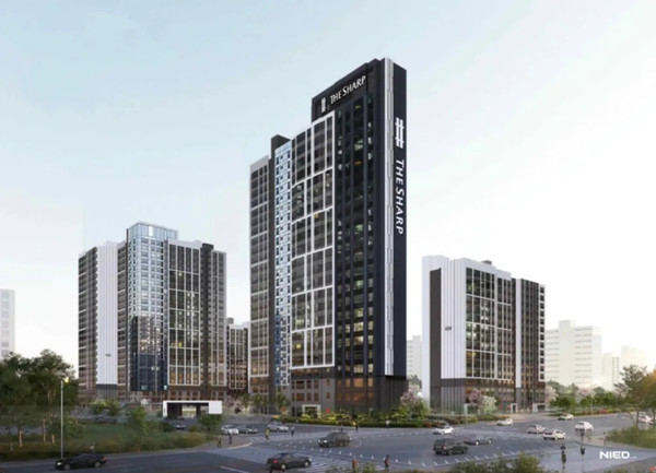 ▲더샵 분당센트로 투시도