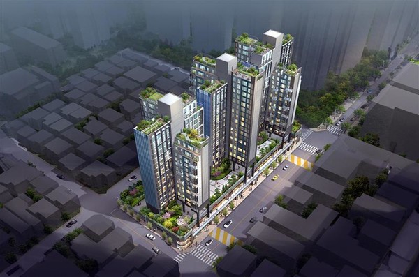 ▲방배동 977 가로주택정비사업 조감도