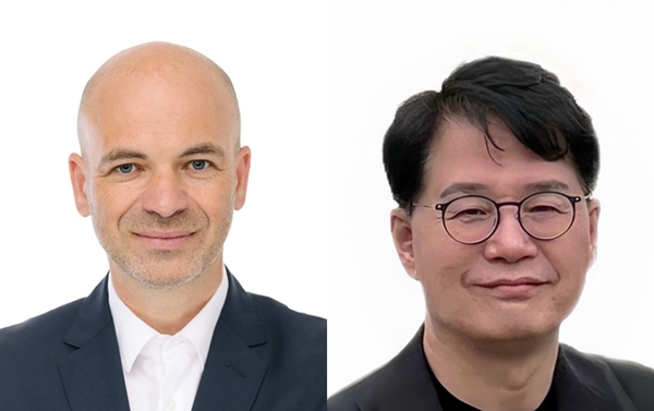 ▲만프레드 하러 현대차그룹 R&D본부장 사장(왼쪽), 정준철 제조부문장 사장 사진=현대차그룹