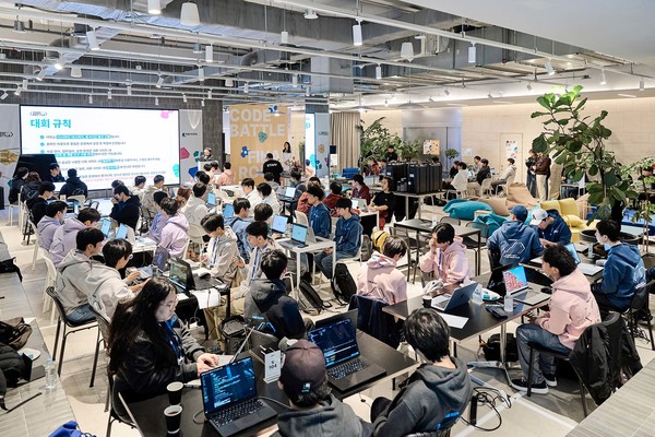 NYPC 코드배틀 대회 현장 전경