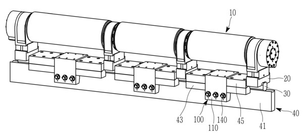 ▲키프리스에 포스코가 공개한  '롤 베이스 프레임의 변형 방지 장치'