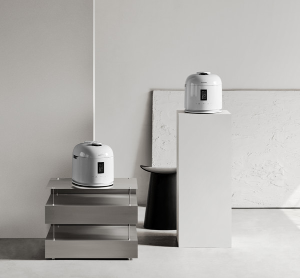 ▲쿠첸 '123 밥솥 글로시 퓨어 화이트'