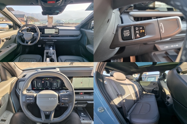 ▲셀토스의 2열에는 최대 24도까지 자유롭게 조절 가능한 리클라이닝 시트가 장착돼 헤드룸 공간이 더욱 여유롭게 느껴졌다.