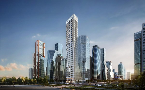 ▲앙사나 레지던스 여의도 서울 조감도